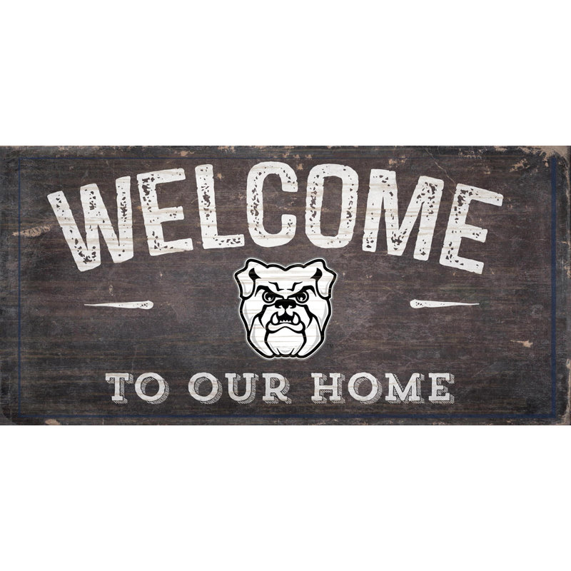 Décoration murale ncaa welcome, Bulldogs de Butler