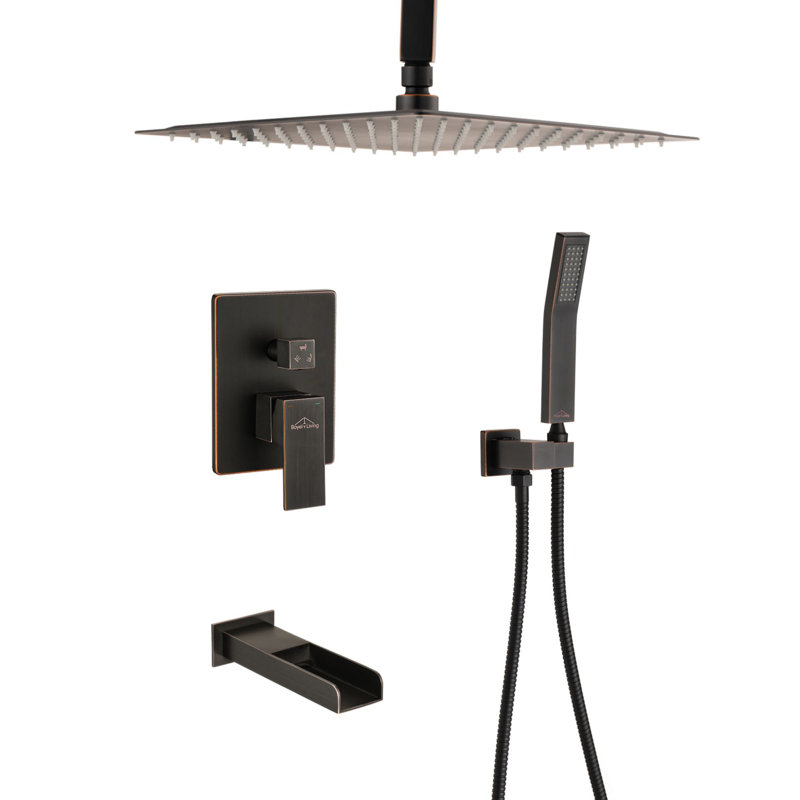 All-In-One Kit with Rough in-Valve, Oil Rubbed Bronze