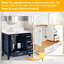 Meuble-lavabo simple 36 po Cholena-1093397490
