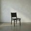 Chaise de salle à manger Dede, teck / cuir blanc-61272603