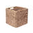 Wicker Storage Baskets Foldable Square Handmade Woven Bins