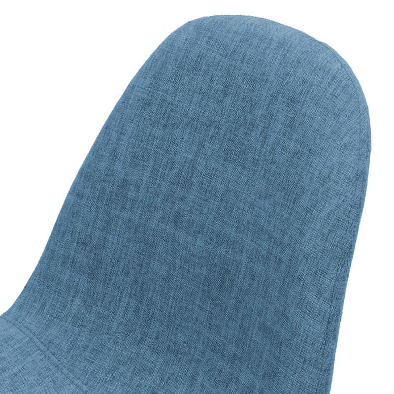 Dining Chair, Natural, Blue
