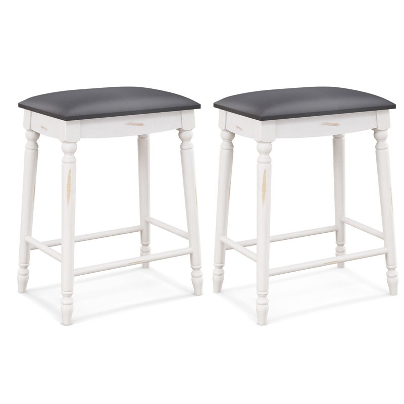 Minerve Upholstered Counter Stool, 61cm