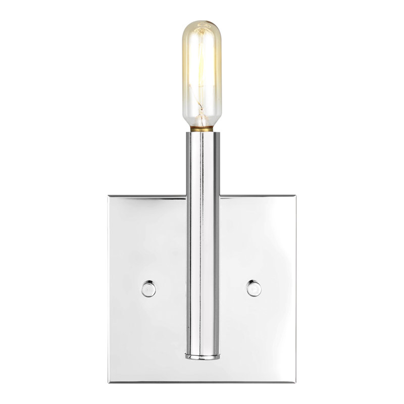 Vector 1 - Light Bath Sconce, Chrome, No