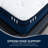 12'' Hybrid Mattress  Medium Cooling Certipur-US Memory Foam & Pocket Springs-2068701814