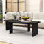 Table basse modulaire moderne avec un design convertible en forme de L pour l'espace de vie-1151559997