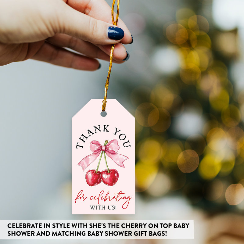 She's The Cherry On Top Baby Shower