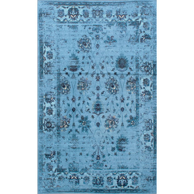 Tapis oriental turquoise Danyel