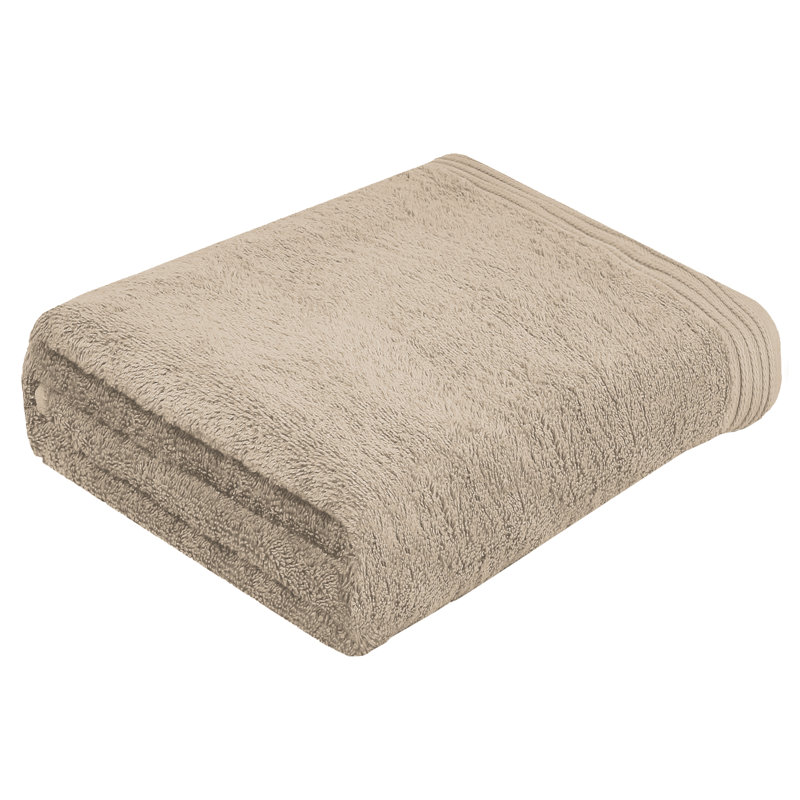 Drap de bain 100% coton Cecille, Sable
