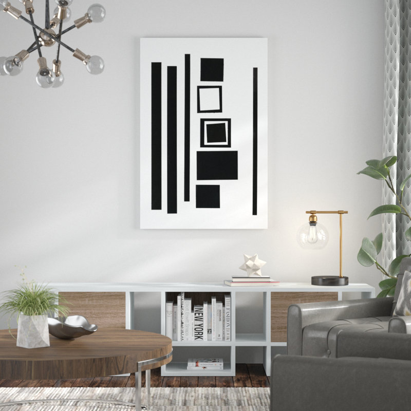 Prestige I by Regina Moore - Graphic Art, 122cm H x 81cm W, Wrapped Canvas