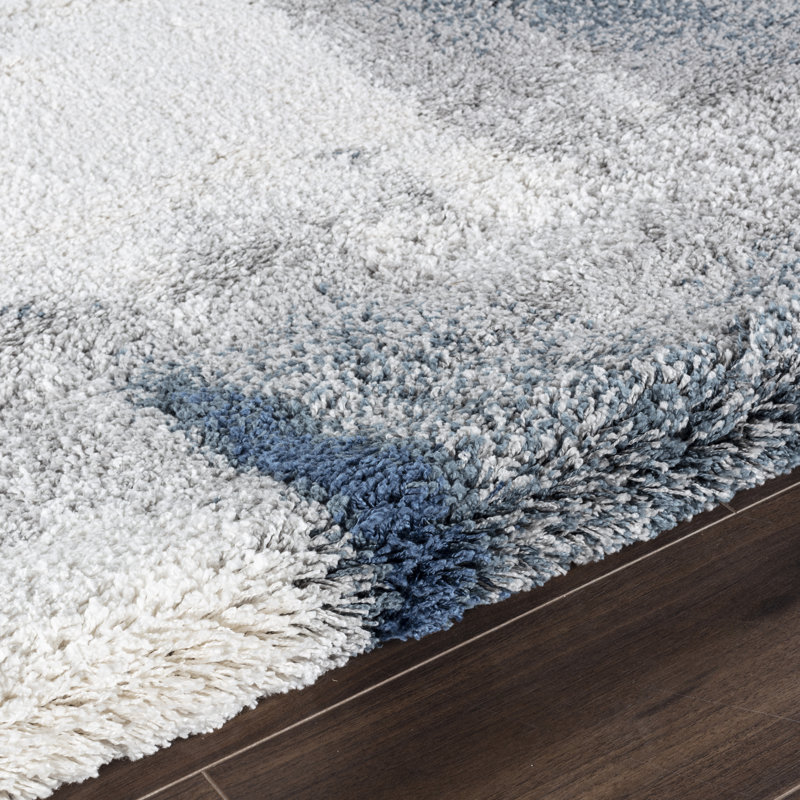 Aizlynn Performance Abstract Indoor Rug, Rectangle 7'10" x 10'
