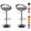 Lakisha Swivel Adjustable Height Counter Stool with Metal Frame-28785594