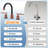 2-handle Bathroom Faucet with Drain Assembly-98757957