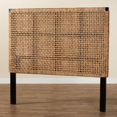 Benjimin Bali & Pari Kalcya Bohemian Natural Rattan Standalone Headboard by Bay Isle Home