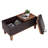 Amelianna 34.5'' Wide Rectangle Storage Ottoman with Stool and Reversible Tray