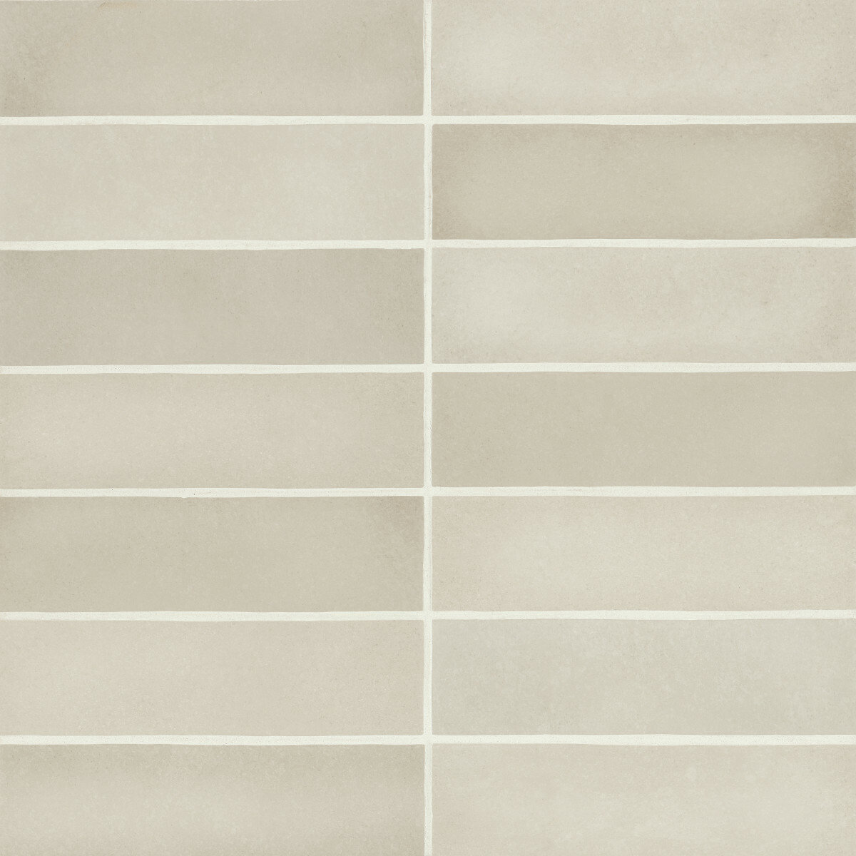 Makoto 2.5" x 10" Ceramic Tile, Kumo Gray