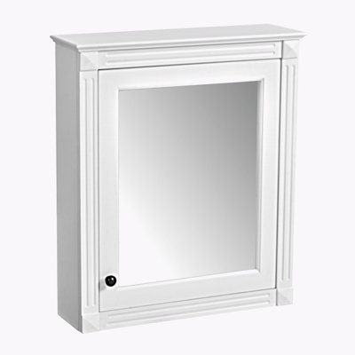 24'' x 27'' Wall Mounted Bathroom Storage Cabinet with Mirror