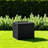 Resin Deck Box, 31 Gallon, Waterproof Indoor Outdoor Storage For Patio Furniture Cushions And Garden Tools (Black)-125333995