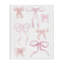 «Pink Watercolor Bows Canvas», conception de Kim Allen-2033577649