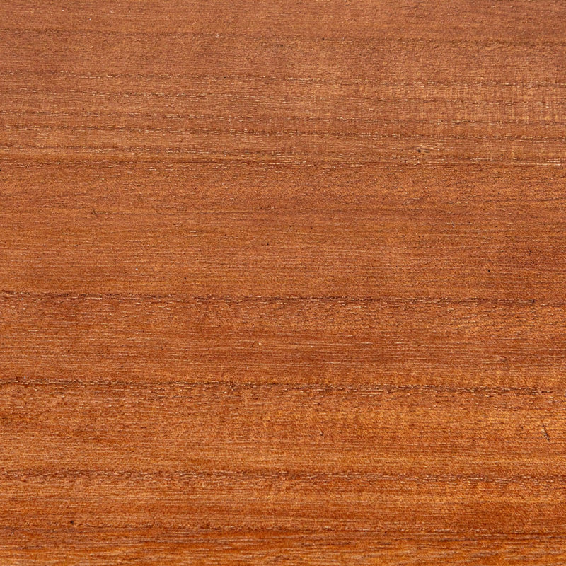  Table d'appoint courbée à 3 niveaux avec tablettes biseautées et pieds à goujon Belcara, Noyer