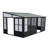 Florence Wall-Mounted Solarium with Metal Roof-91327405-108608078