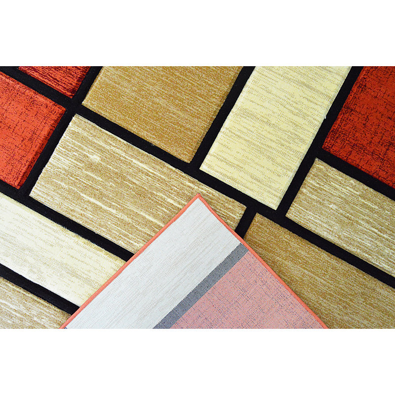 Mccampbell Performance Abstract Indoor Rug, Rectangle 7'9" x 10'8"