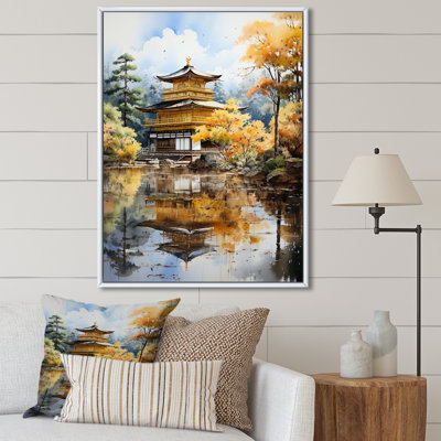 Pleureur Japon Art Golden Pavilion II