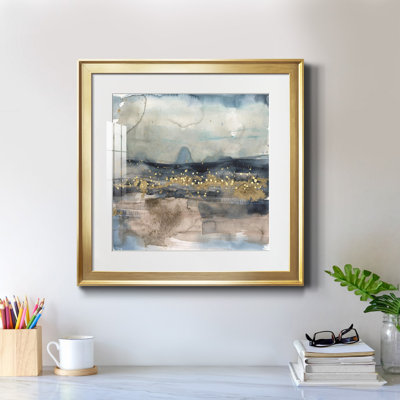 " Golden Light On The Horizon II " Painting Print