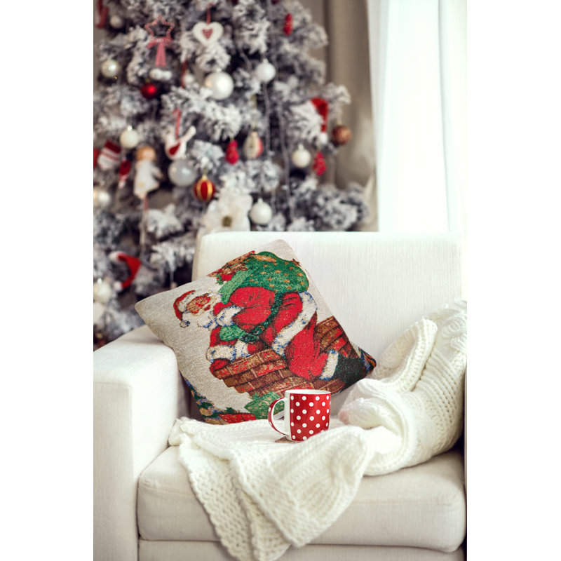 Elma Square Throw Pillow Cover