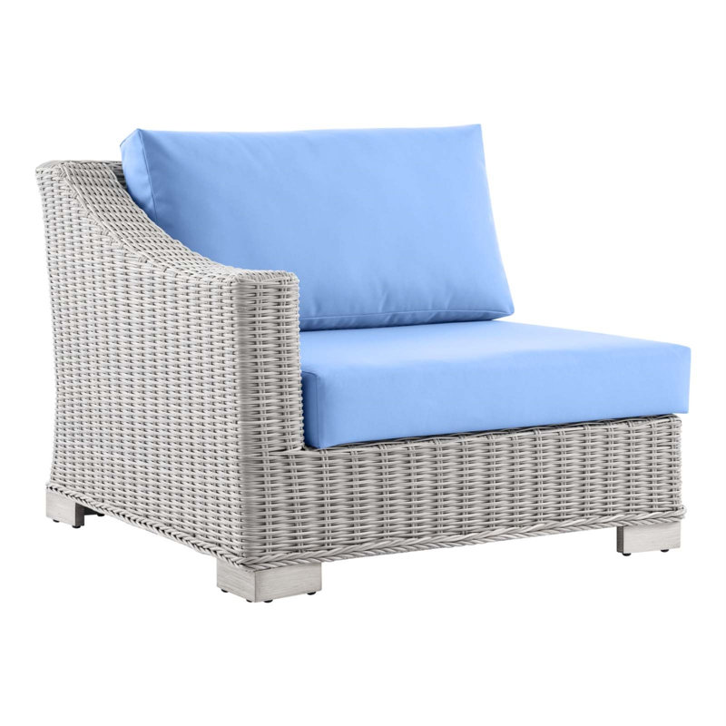 Fauteuil d'extérieur Conway, Bleu clair