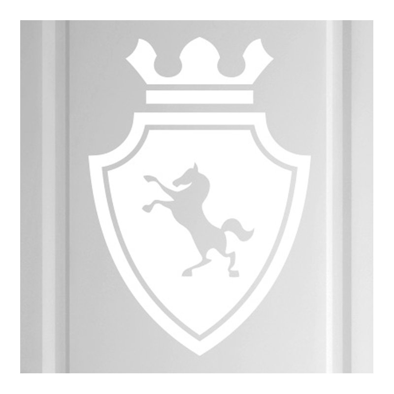 Animals Wall Decal, White