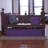 Artisan Purple Diagonal Handle Cube Bin Set, Polyester & Cardboard-32133584