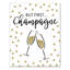 « mais first champagne », reproduction d’impression sur toile