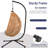 Delois Outdoor Egg Swing Chair With Cushions and Stand-133715498-133715499