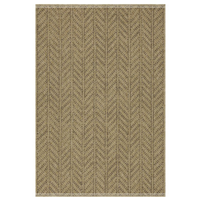 Jute/Mocha Indoor/Outdoor Area Rug