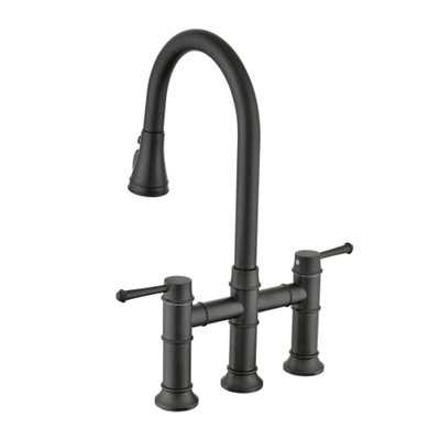 Pull Down Bridge Faucet