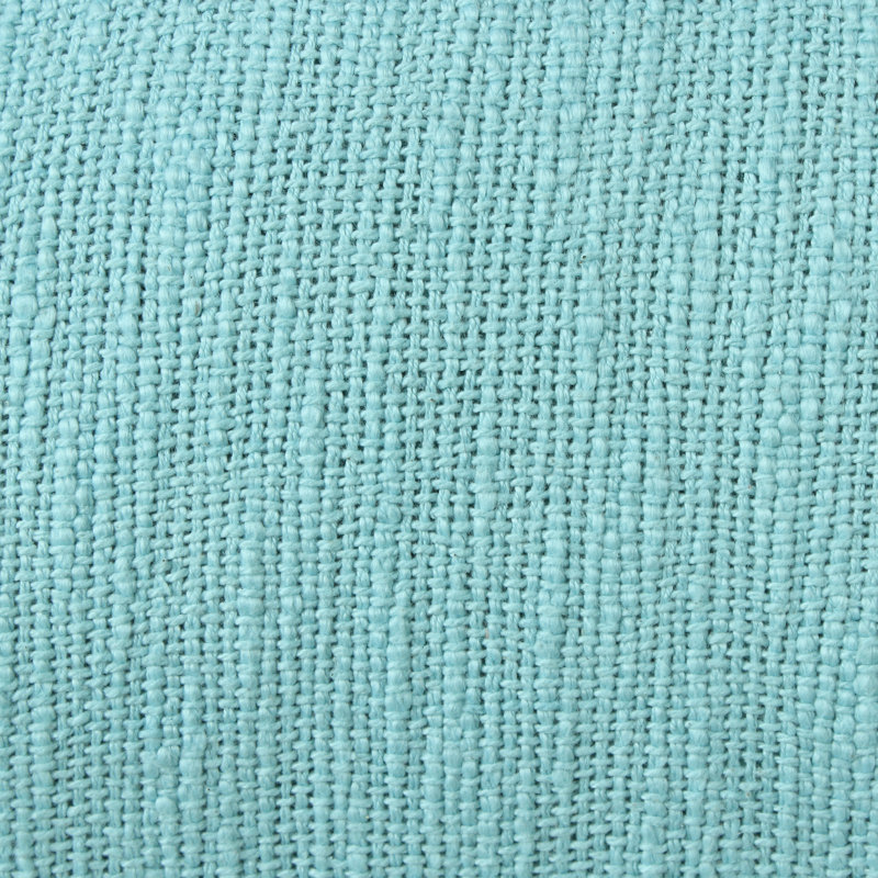 Coussin décoratif en coton, Bleu / Noir, Housse de coussin seulement - sans coussin