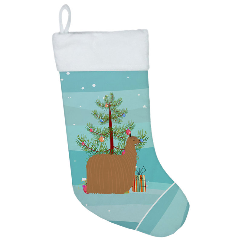 Chaussette de noël alpaca suri