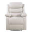 Fauteuil inclinable électrique avec accoudoirs coussinés-625159549