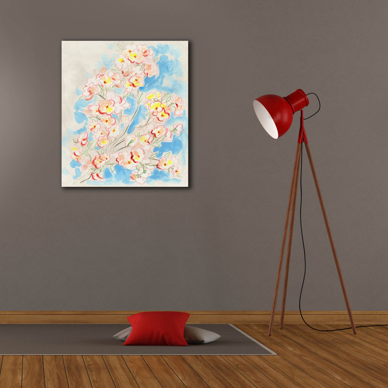 Toile épique Graffiti «Simple Branch S Croquis 2» par June Erica Vess, 26 po x 30 po, H 30 po x l 26 po