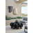 Cast Coffee Table, Round, Charcoal Stone
