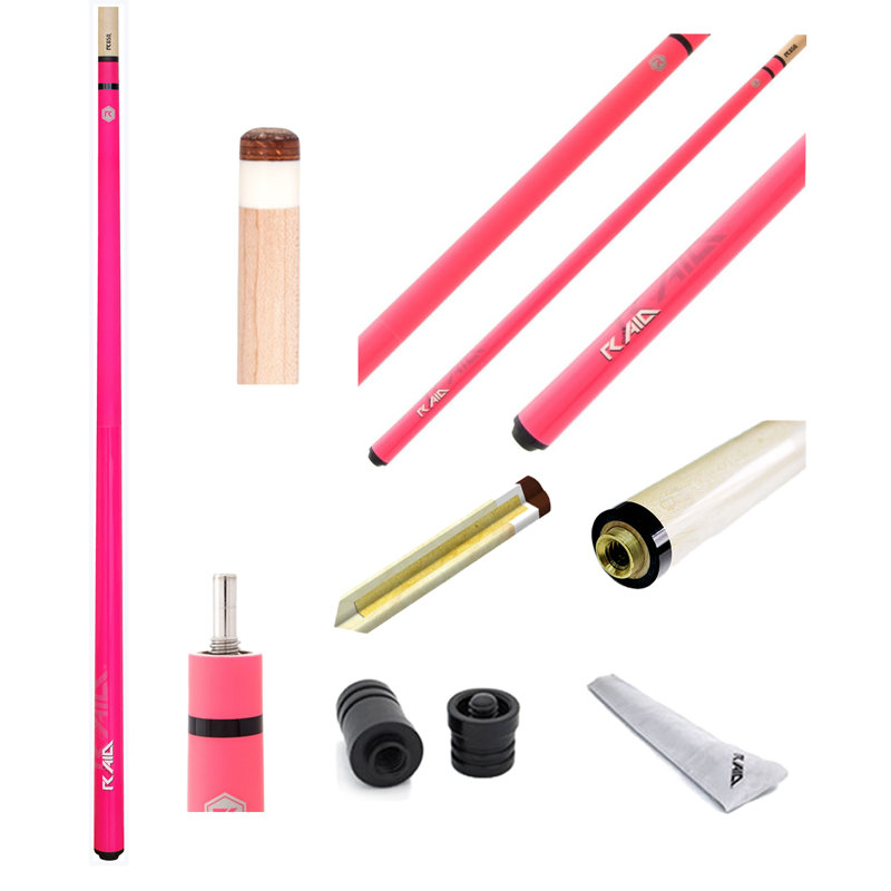 Raid  Colours  Pool Cue By RAM Game Room, Pink
