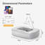 Adjustable Lap Beanbag Tablet  Stand, with Snack Bowl,361° Rotating Cli