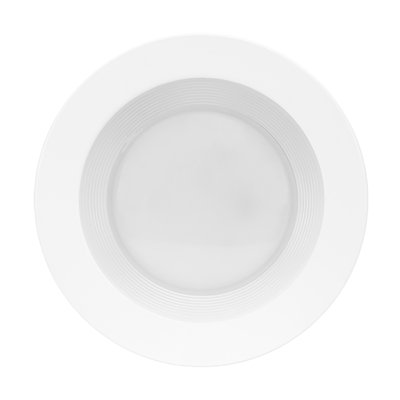 Boîte de jonction intégrée sans cadre 6 lumières DEL 6 lumières encastrées à fixation bidirectionnelle 650 lumens réglable