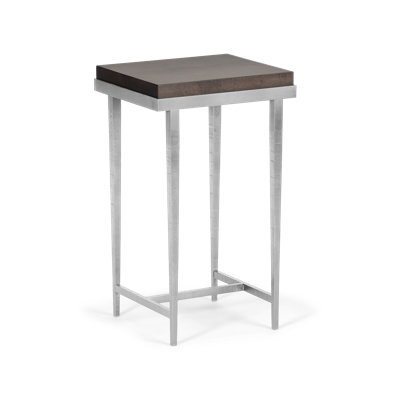 Wick Solid Wood Top Side Table