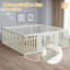 Parc pour bébé avec 14 panneaux et centre pour enfants avec barrière de sécurité pour les tout-petits-88976314
