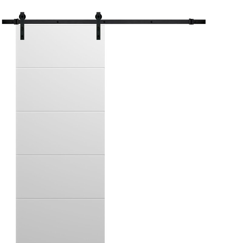 Porte de grange en bois Planum, 42 po x 84 po