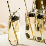 Libbey Stemless Champagne Flute Glasses, 9 Oz. (Set of 12)