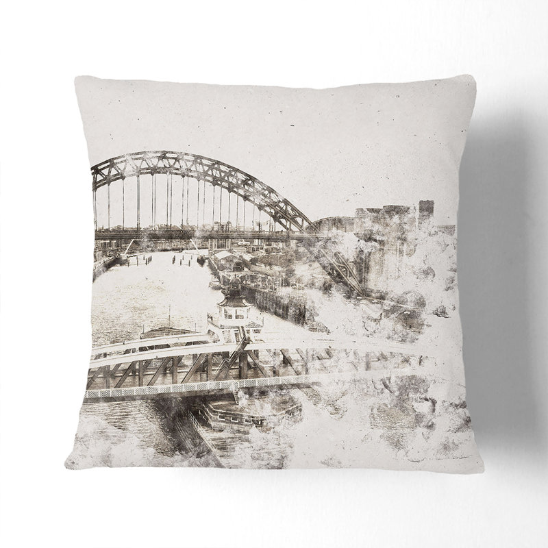 Square Cushion, 40cm H x 40cm W x 15cm D