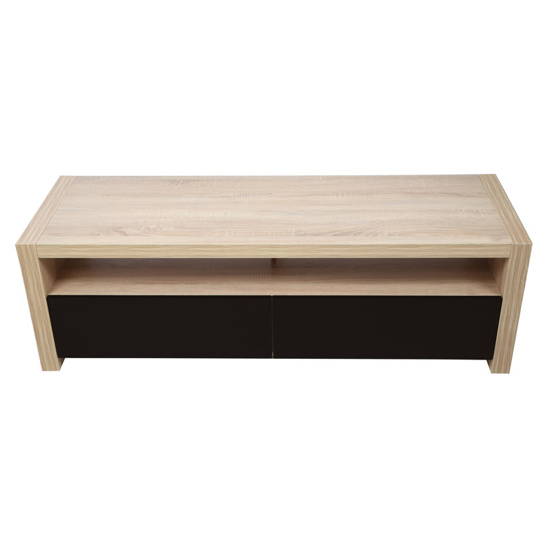 Loki Solid Wood Solid Coffee Table with Storage